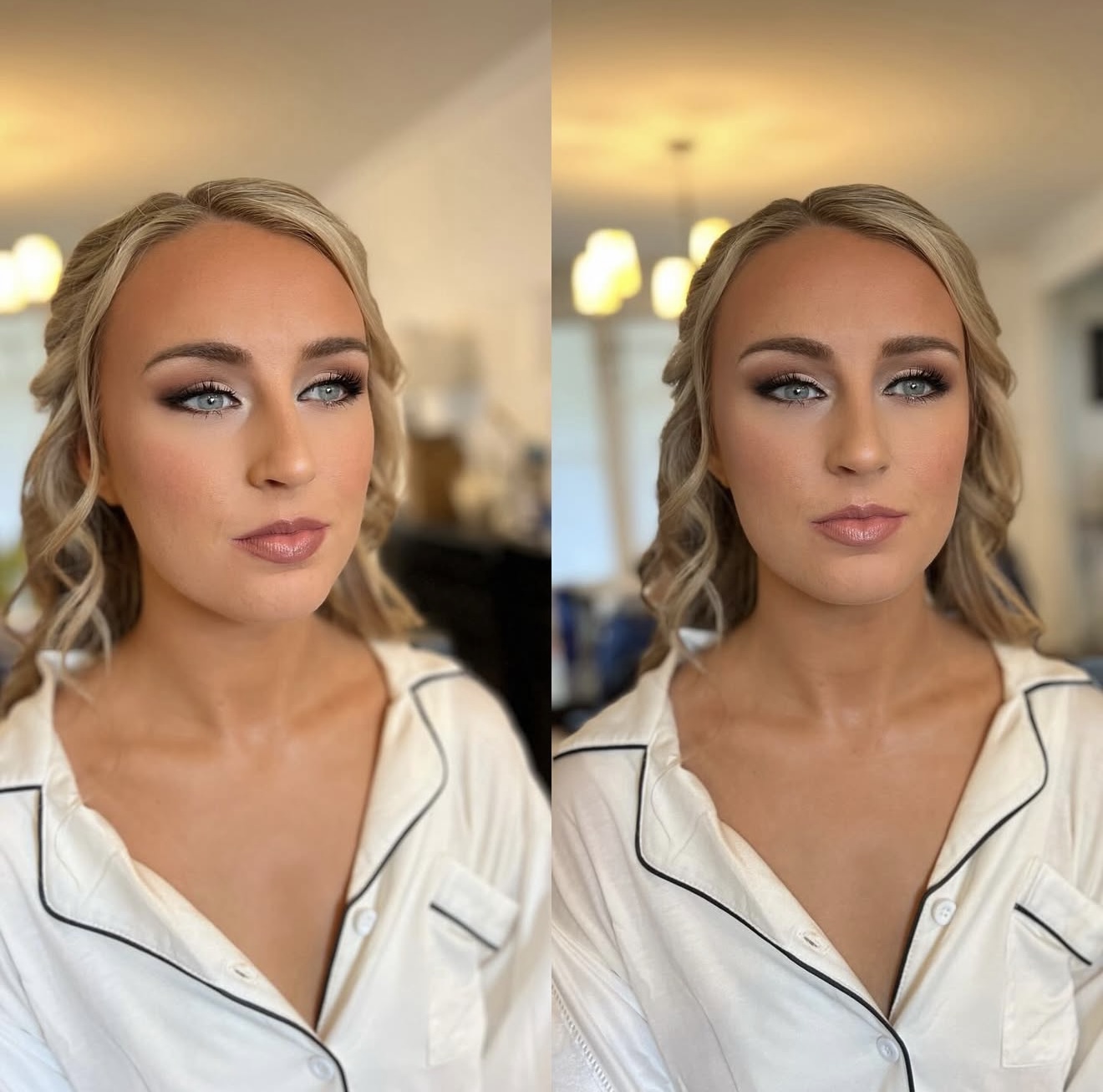 Example of bridal makeup by Taylor at Taylor'd Beauty in Ann Arbor